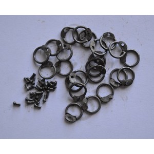 6mm anneaux ronds rivets ronds