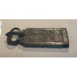 Merovingian reliquary buckle